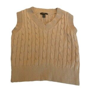 Forever 21 Sleeveless Sweater Vest Size XS Women's 100% Cotton